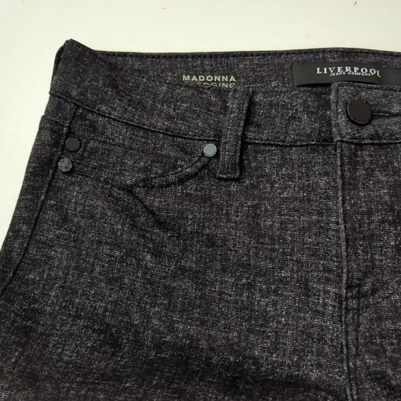 Liverpool Jeans Company Madonna Leggings size 2/26 Brown Skinny Stretch - Picture 12 of 14